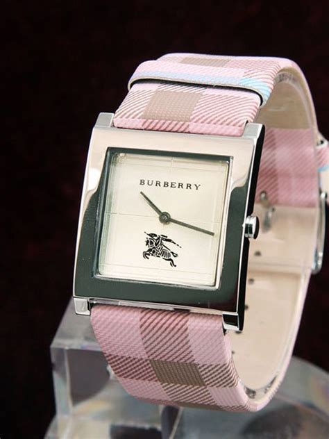 pink rose burberry watch|Burberry Ladies Watches .